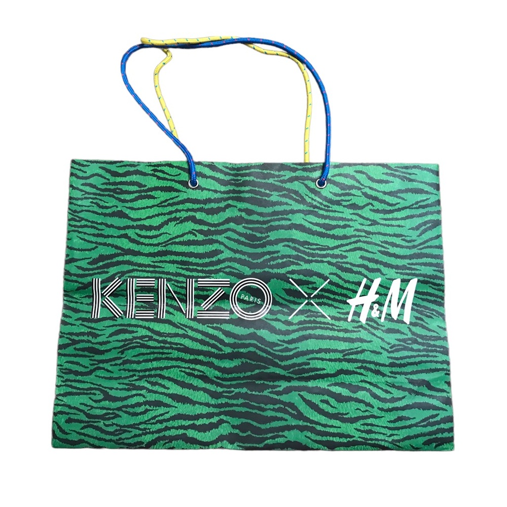 Kenzo X H&M Paper Bag